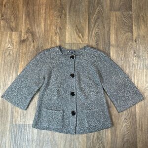Kimono Wool Cardigan Sweater